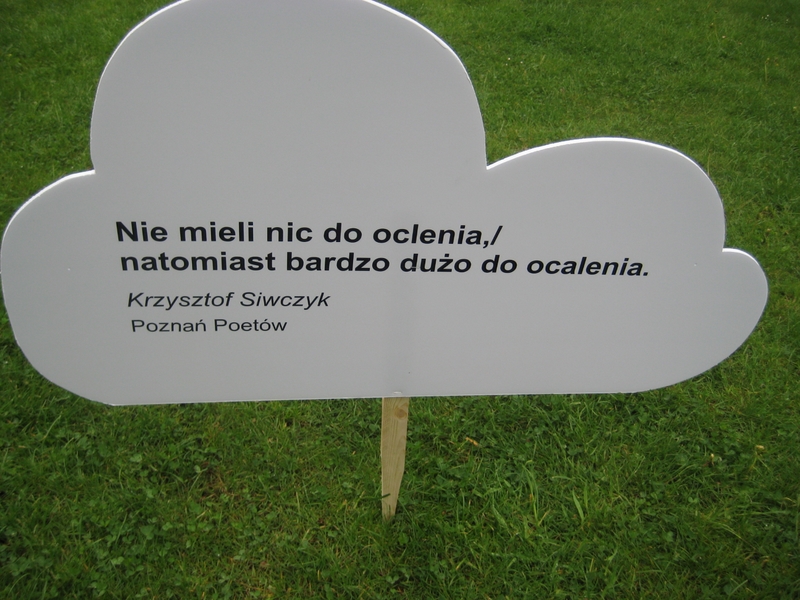 Festiwal Poznań Poetów - początek - Jacek Butlewski