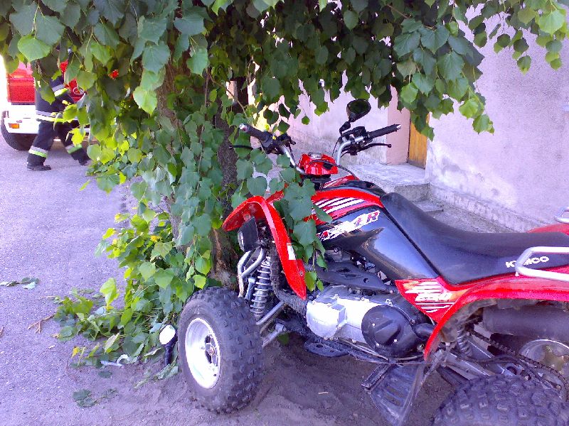 Wypadek kierowcy quada - OSP Witkowo