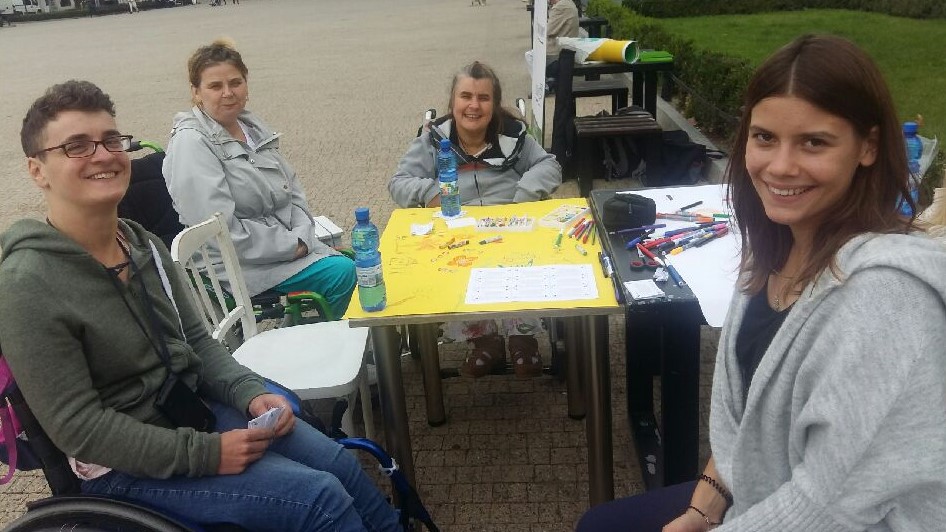 akcja niepełnosprawnych - Magdalena Konieczna