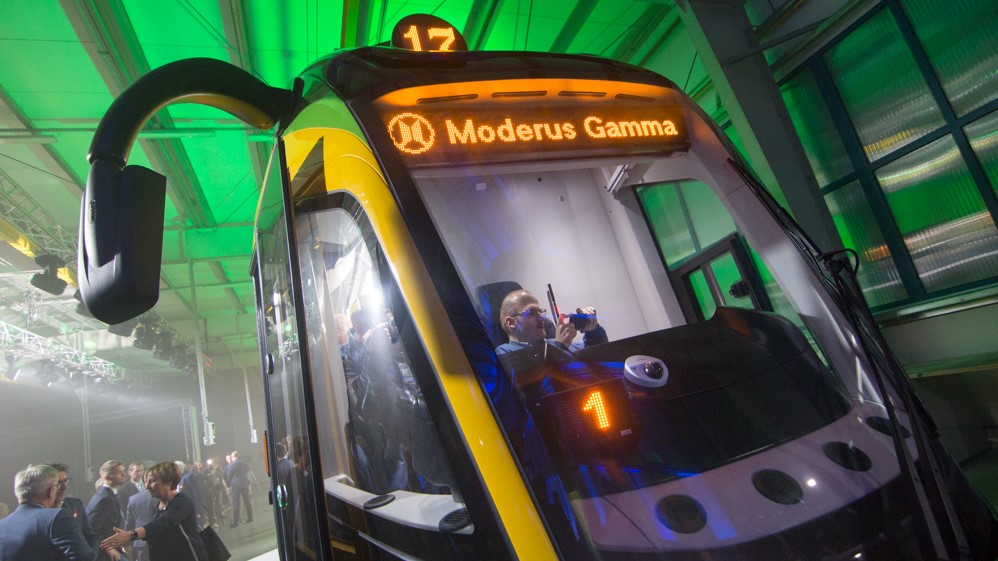 moderus gamma nowe poznańskie tramwaje - Wojtek Wardejn