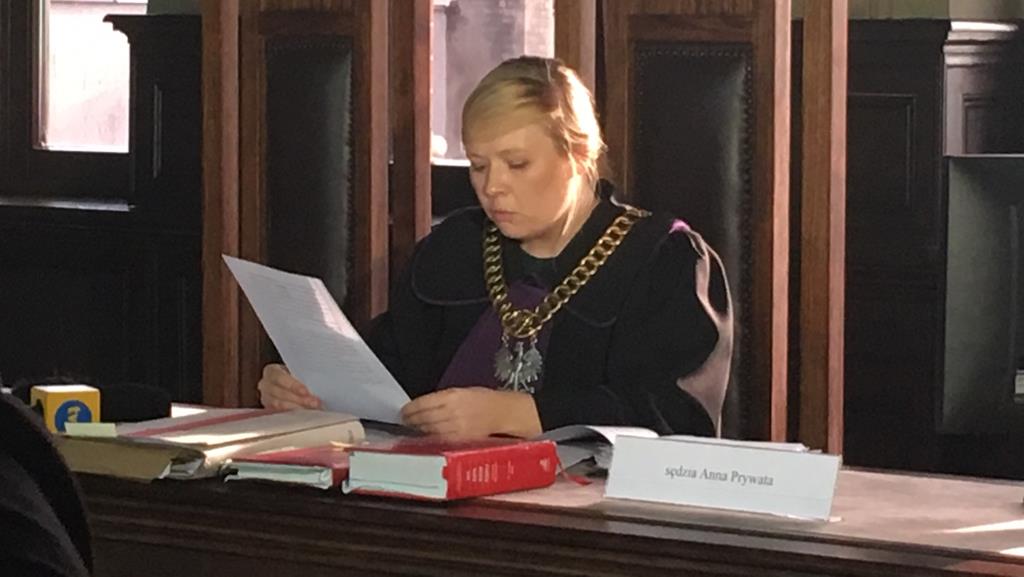 wyrok sędzia muniak gniezno nie pomógł oślepionej - Rafał Muniak