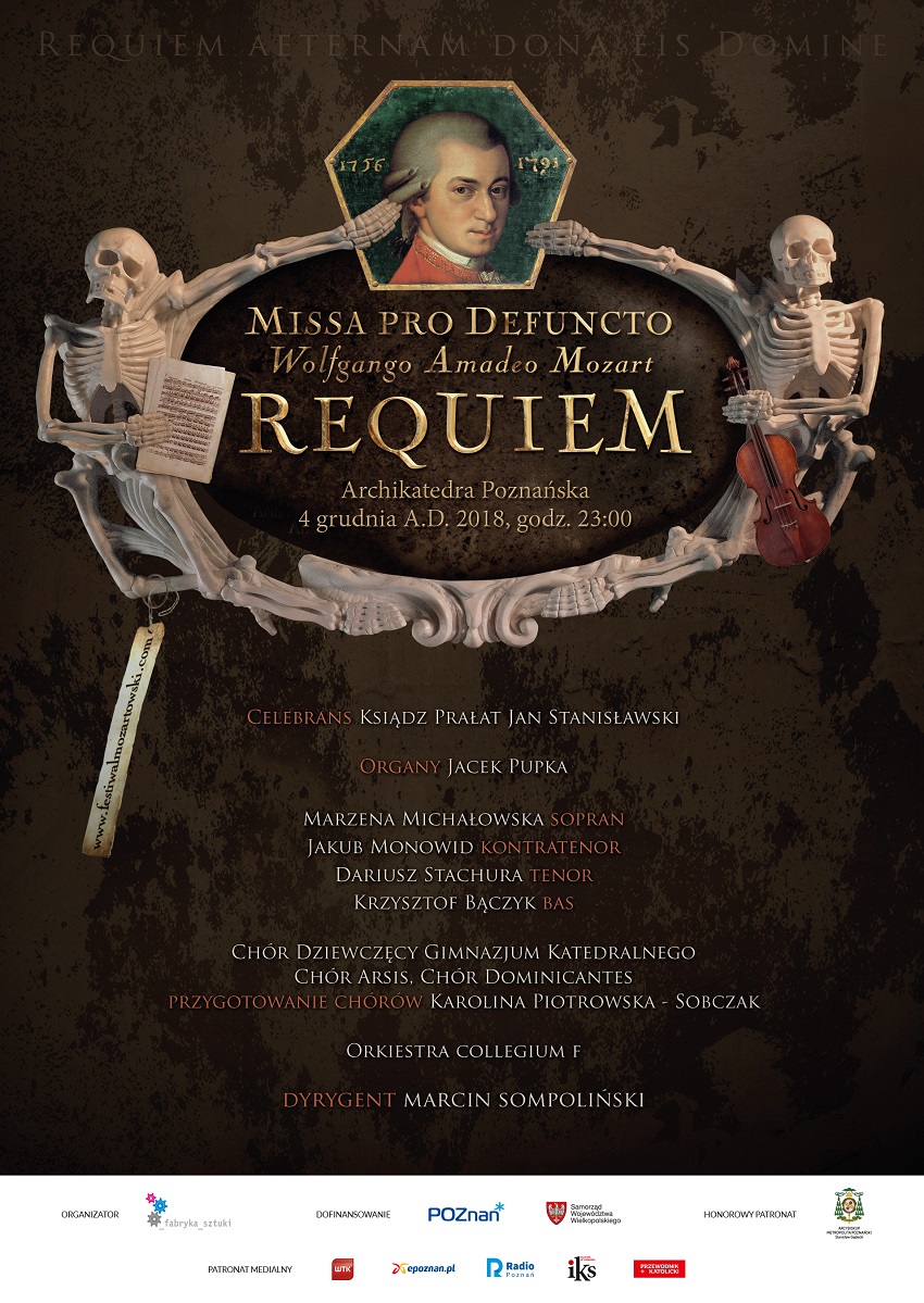 plakat Requiem 2018 - Materiały prasowe