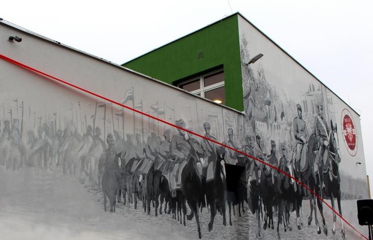mural szkoła gniezno - FB: Powstanie Wielkopolskie TPPW Gniezno