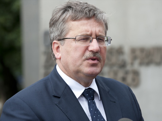 Bronisław Komorowski na Placu Mickiewicza - Przemek Modliński