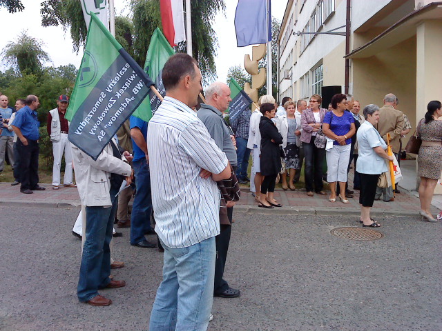 kopalnia Adamów pikieta 3 - Iwona Krzyżak