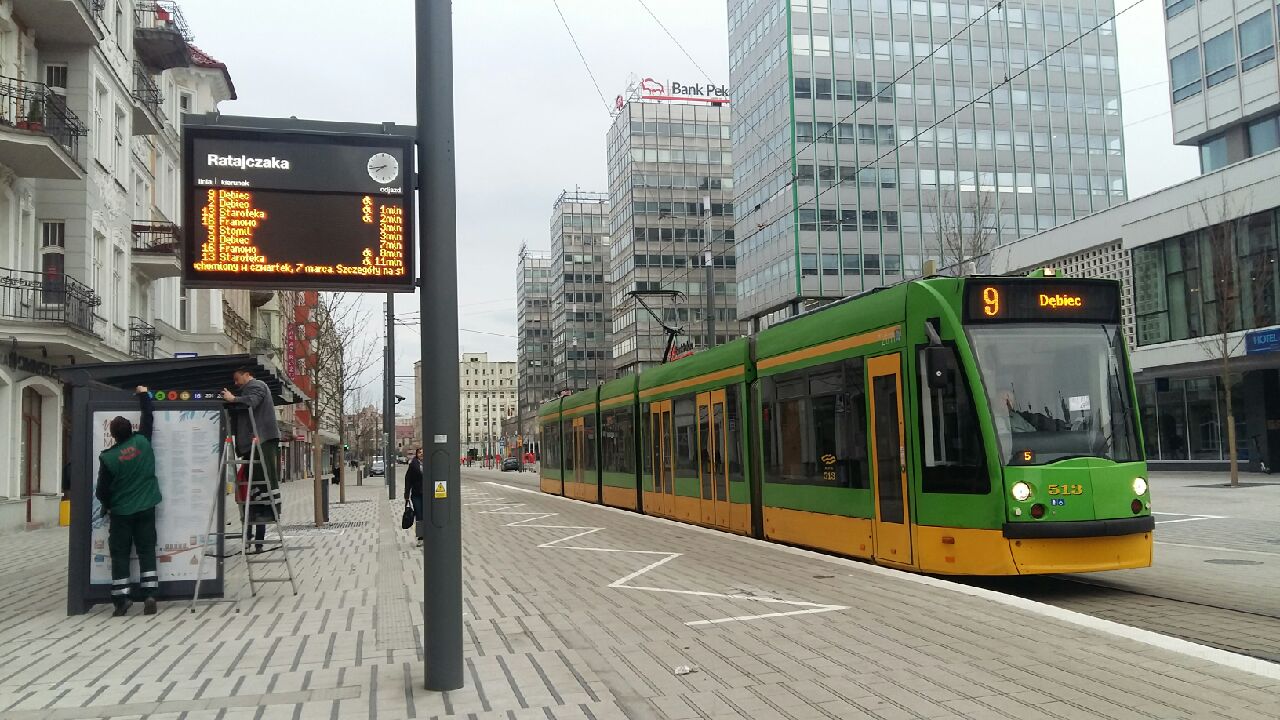 ulica święty marcin otwarcie tramwaj - Magdalena Konieczna