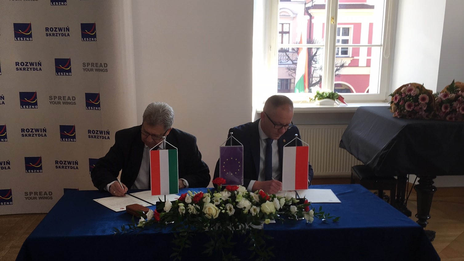 podpisanie umowy z węgrami leszno - Jacek Marciniak