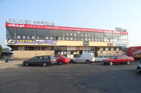 Dworzec kolejowy Leszno - PKP