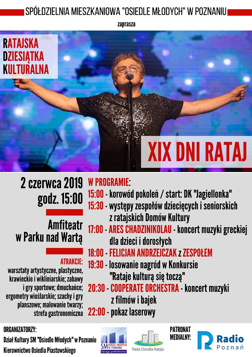 Dni Rataj - Radio Poznań - Materiały prasowe