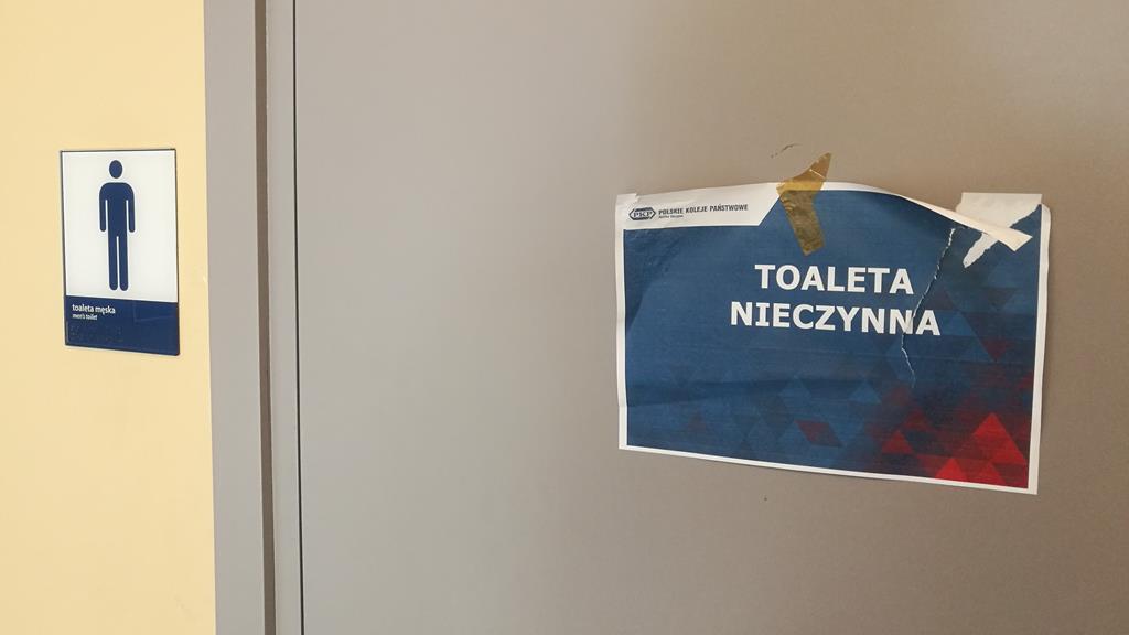 nieczynne toalety Dw. Zach. Pń   - Grzegorz Ługawiak