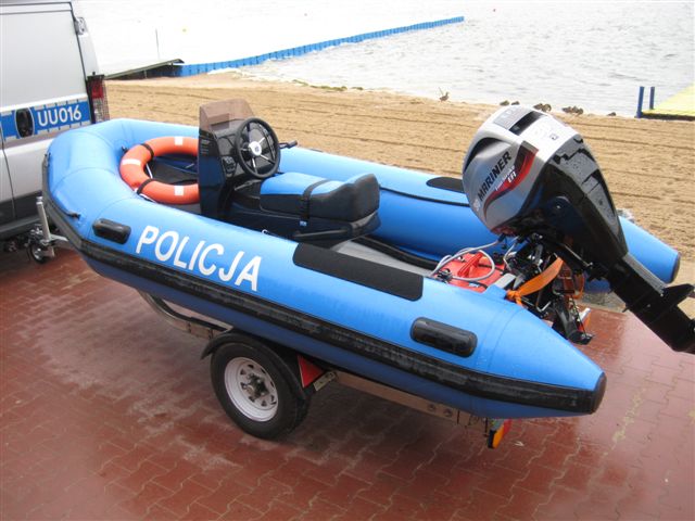 motorówka policja lusowo - Jacek Butlewski