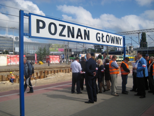 dworzec poznan pkp główny kolej - Anna Skoczek