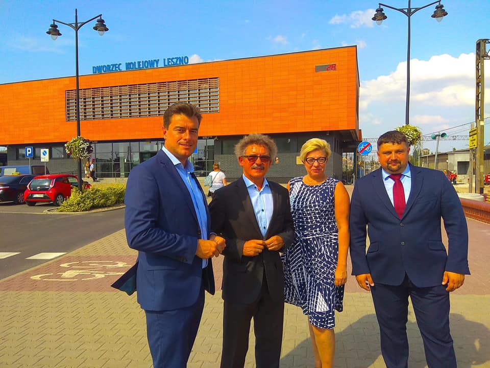 konferencja prasowa leszno koalicja obywatelska grzegorz rusiecki - FB:  Koalicja Obywatelska Leszno