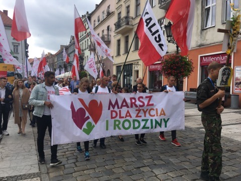 marsz dla życia kalisz 8 - Danuta Synkiewicz