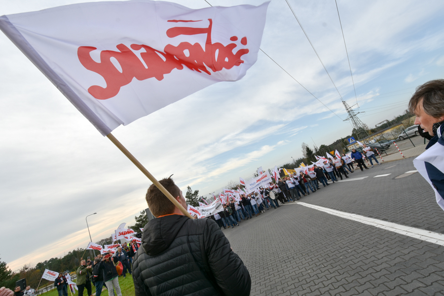 solidarność solaris protest - Wojtek Wardejn - Radio Poznań