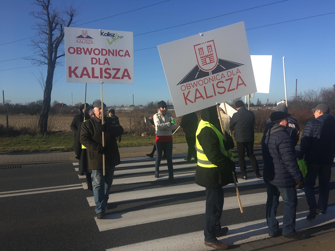 obwodnica kalisz protest - Danuta Synkiewicz - Radio Poznań