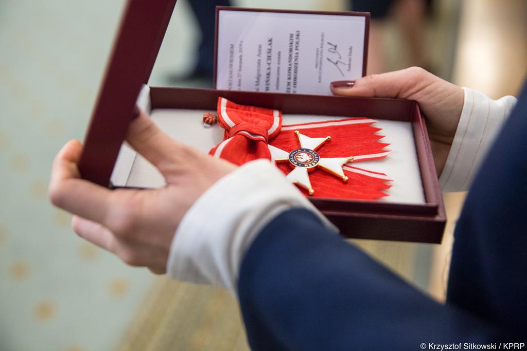 Henryk Krzyżanowski odznaczony Krzyżem Oficerskim Orderu Odrodzenia Polski - KPRP