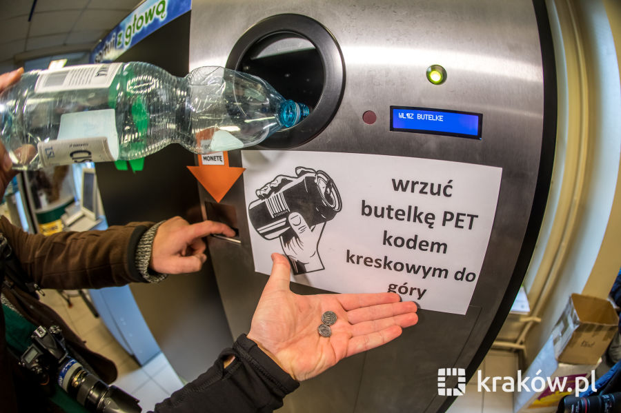 automat na butelkę peka skup butelek plastikowych - krakow.pl