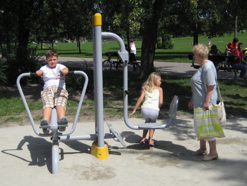 Siłownia Openair - park Kasprowicza - Jacek Butlewski