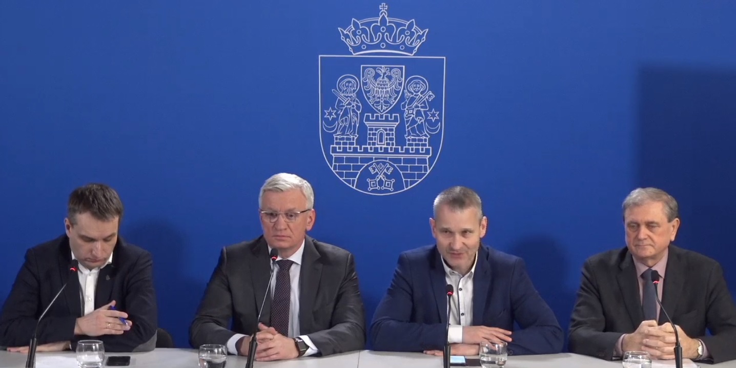 konf. miasta Poznania w spr koronawirusa - prtscr fb/UM