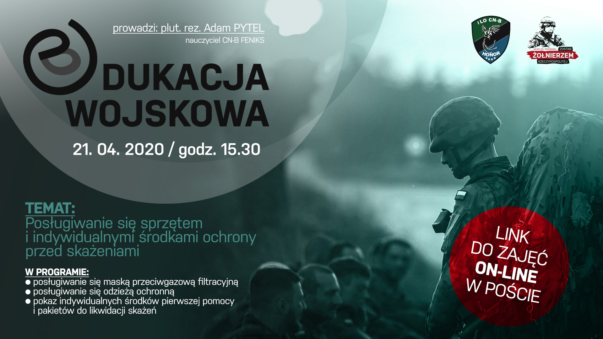 wojsko szkolenie środki ochrony - FB: Biuro Programu Zostań Żołnierzem Rzeczypospolitej