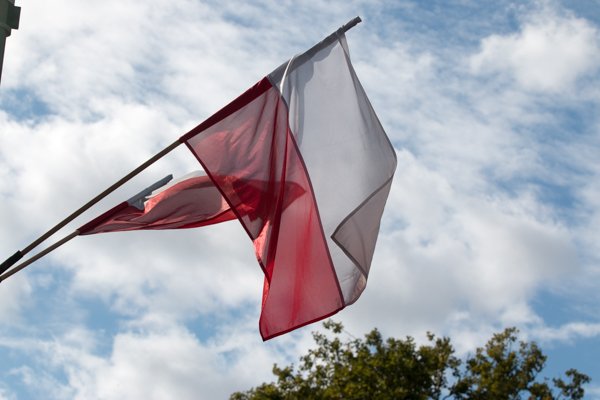 Flaga Polska - Wojtek Wardejn
