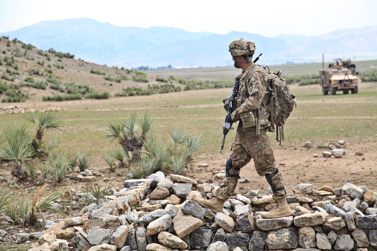 żołnierz afganistan - Pixabay