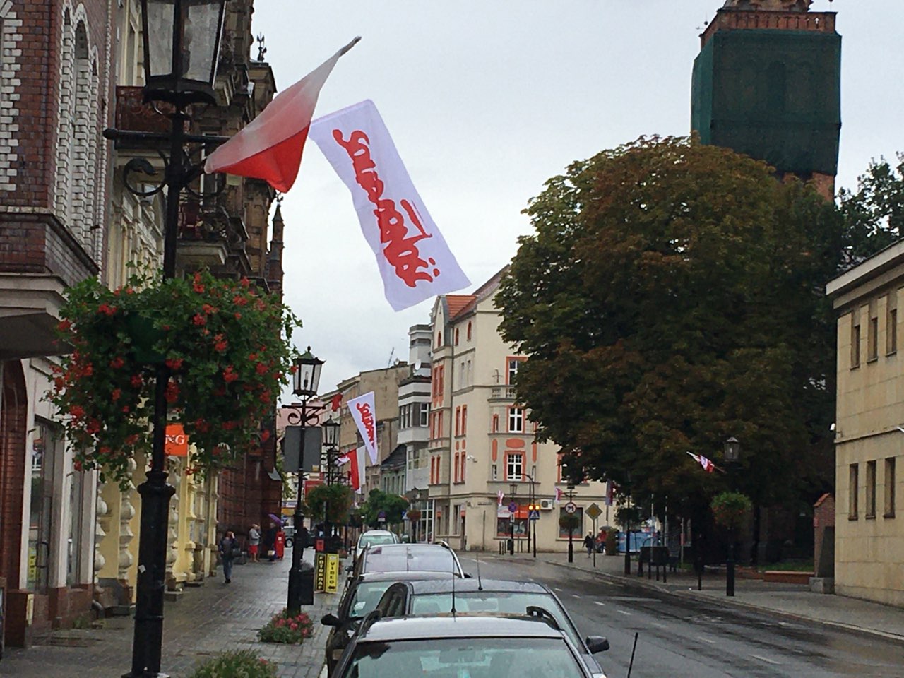 flaga solidarność gniezno - Rafał Muniak