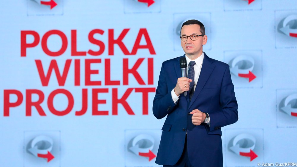 Premier Mateusz Morawiecki  polska wielki projekt  - KPRM