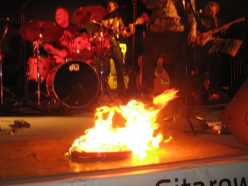 Płonąca gitara - Gniezno - Rafał Muniak