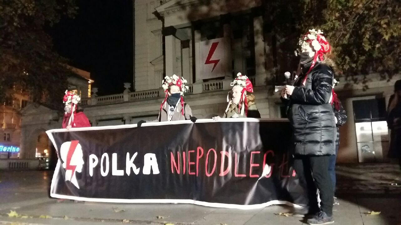 protest poznań plac wolności  - Magdalena Konieczna