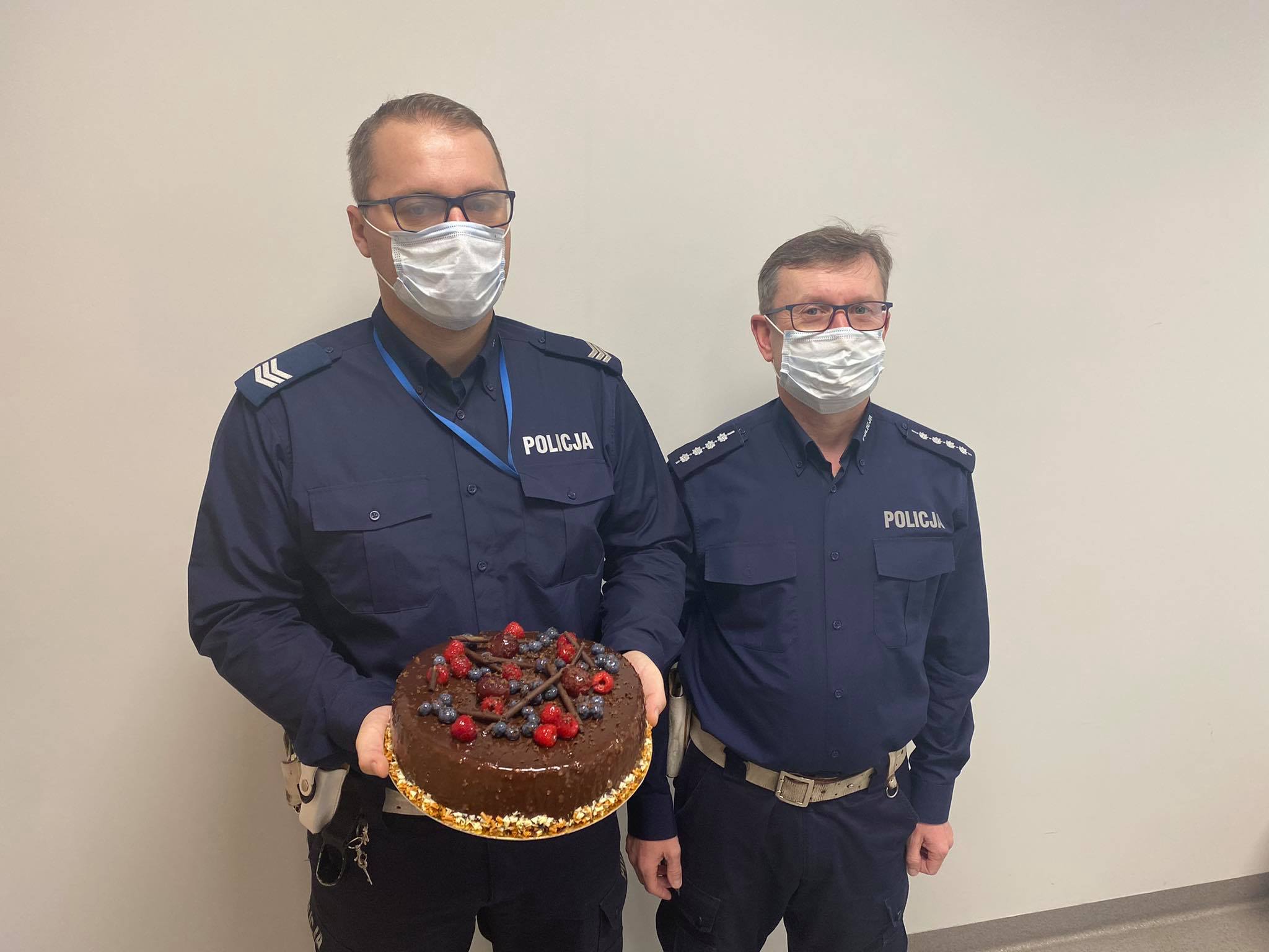 policja nowy tomysl tort theo - KPP w Nowym Tomyślu