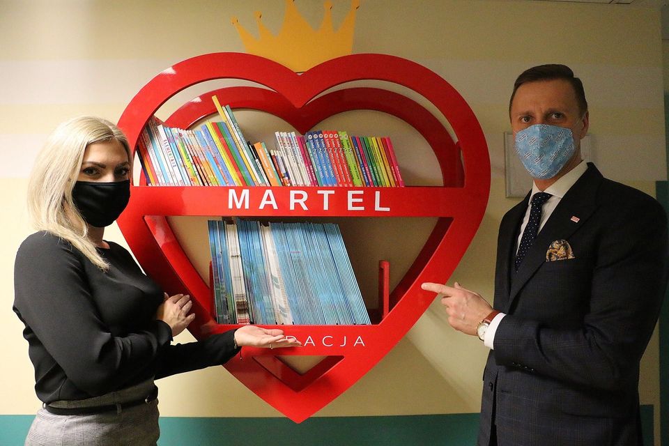 księgarskie serce fundacja martel szpital kalisz - Fundacja Martel