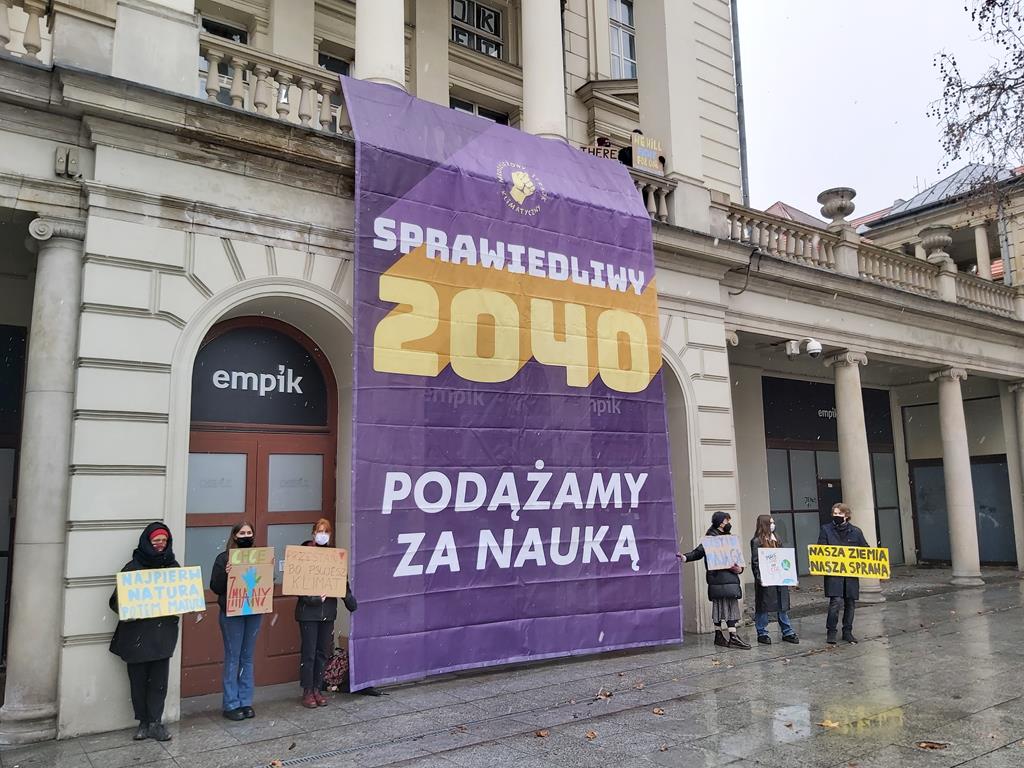 młodzieżowy strajk klimatyczny poznań panel obywatelski protest - Krzysztof Polasik