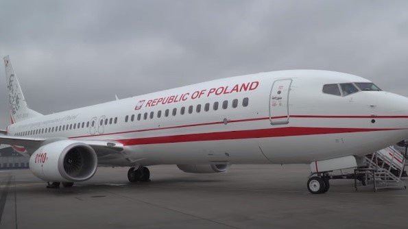 Boeing 737 "Piłsudski" samolot rządowy  - MON