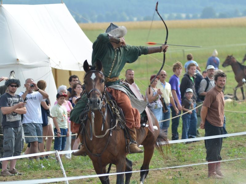 Łucznictwo konne - mat. prasowe PSŁK