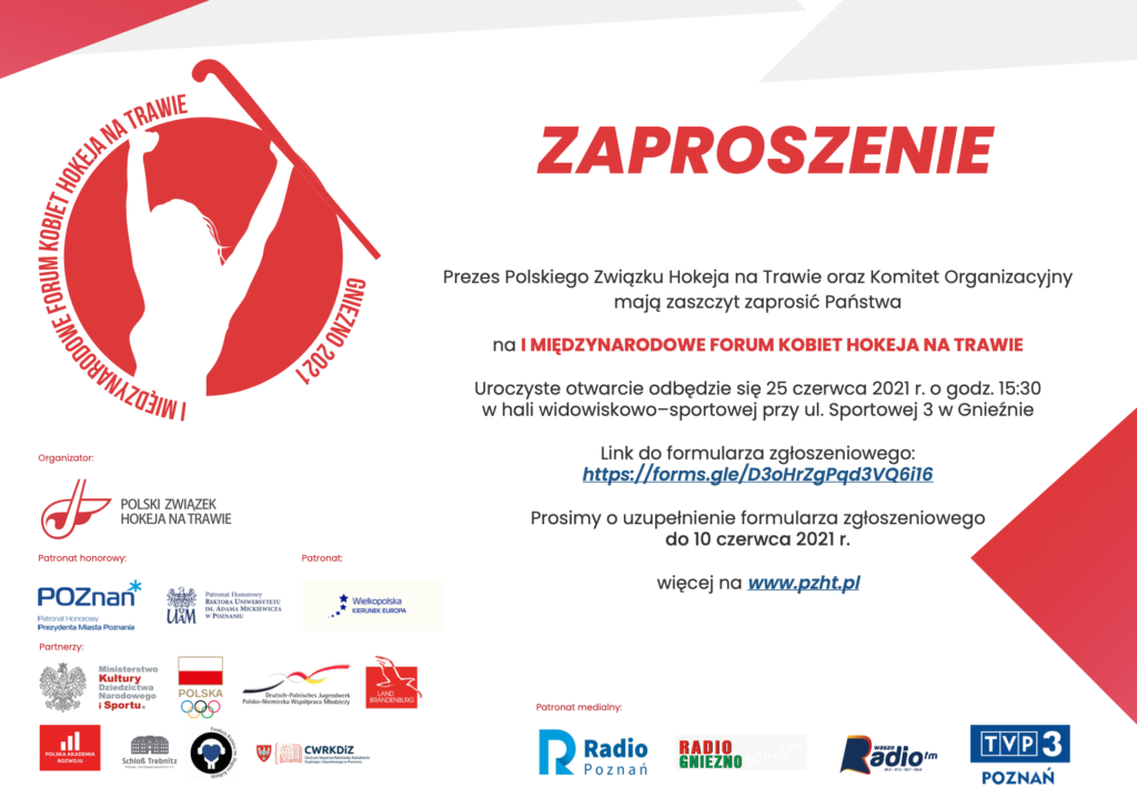 Międzynarodowe Forum Kobiet Hokeja na Trawie - Organizator
