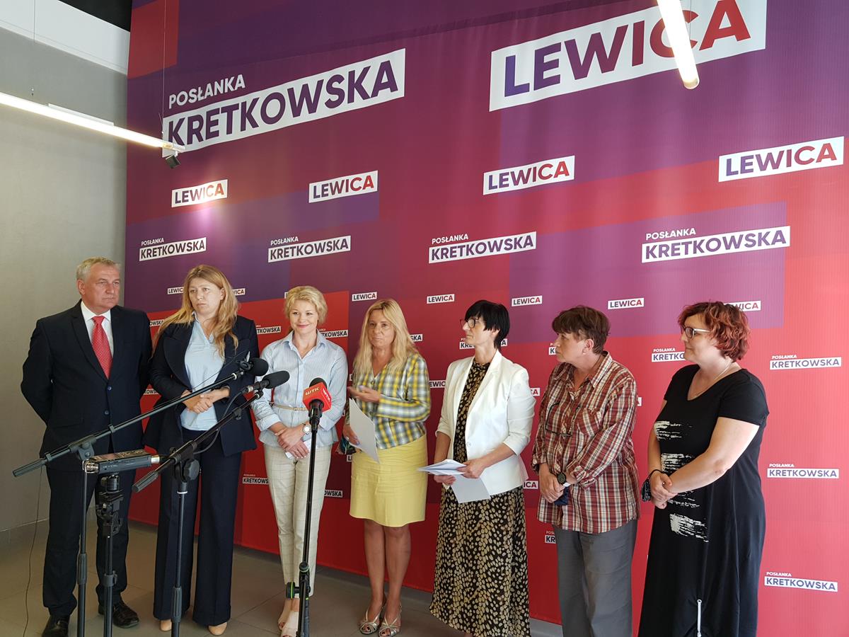 lewica konferencja odwołania czarnka - Hubert Jach - Radio Poznań