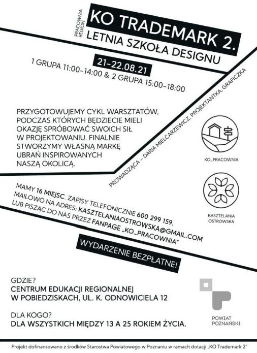 Letnia Szkoła Designu 2021 - Organizator
