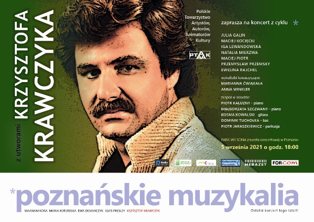 Poznańskie muzykalia – Krzysztof Krawczyk - Organizator