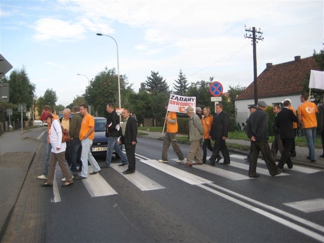 przejście blokada RPP - Danuta Synkiewicz