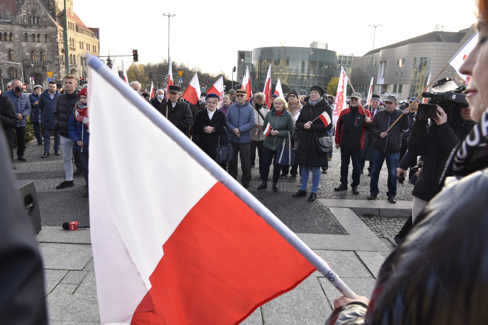 Wyrazili solidarność z polskimi pogranicznikami - Wojtek Wardejn