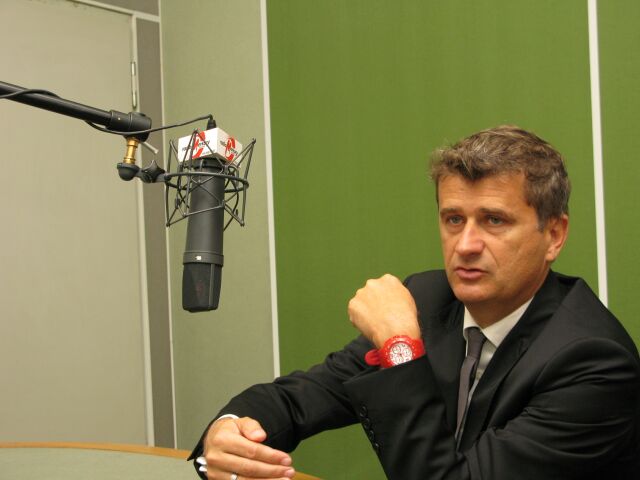 janusz palikot radio studio - Adam Sołtysiak