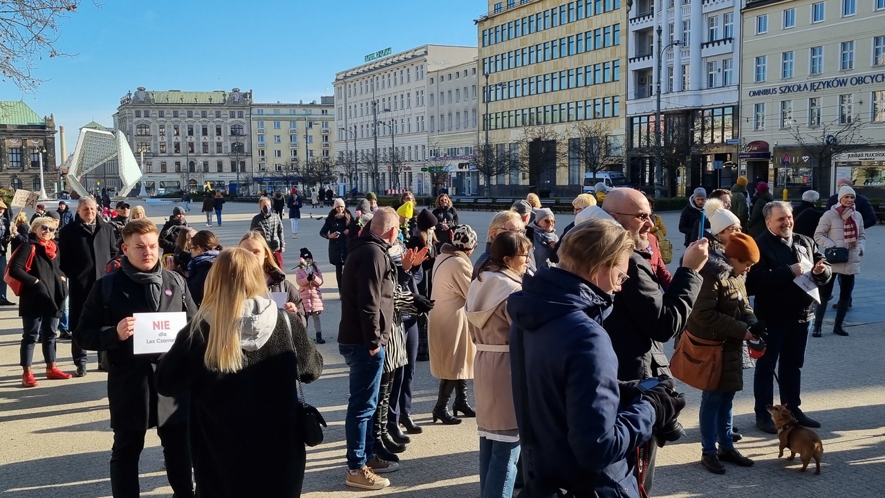 protest lex czarnek - Magdalena Konieczna - Radio Poznań