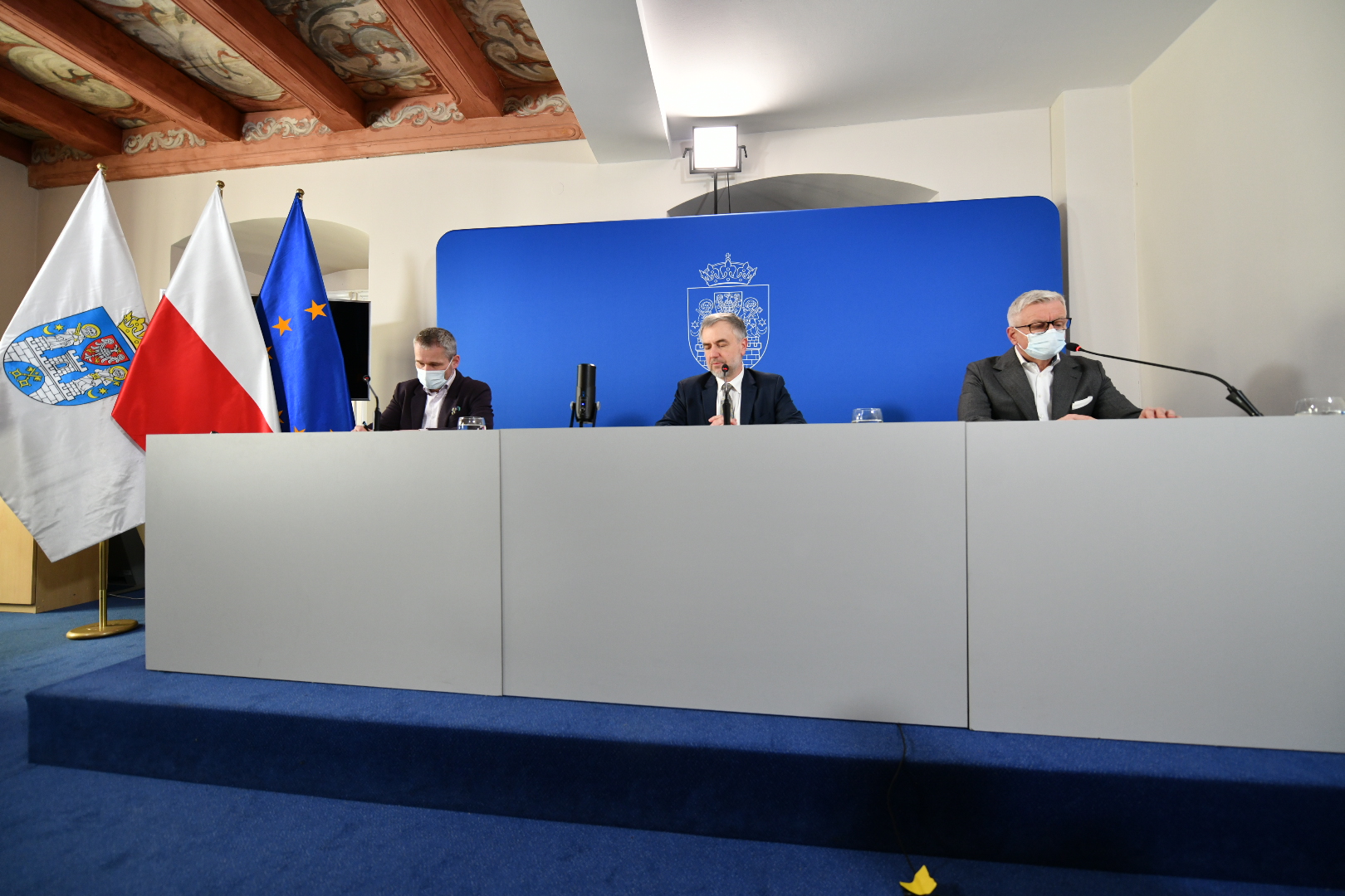 marszałek z prezydentem muzeum powstania - Wojtek Wardejn