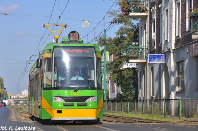 Tramwaj Tatra po modernizacji - K. Lesińska - MPK