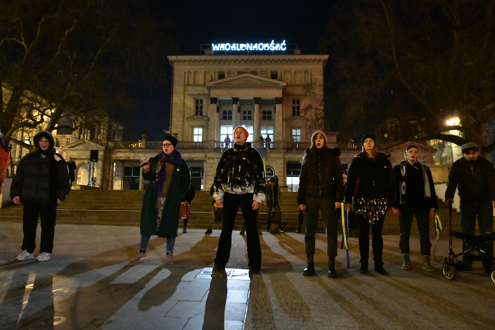 akcja taneczna dla Ukrainy - Wojtek Wardejn