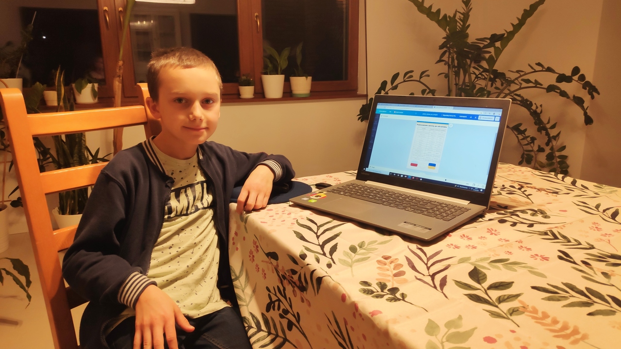 słowniczek polsko-ukraiński 11latek dobrzyca szymon - Przemysław Stochaj - Radio Poznań