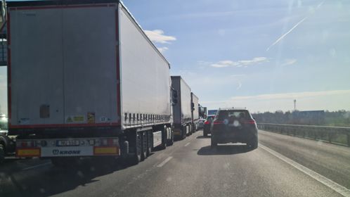 wypadek autostrada - Maciej - Motosygnały
