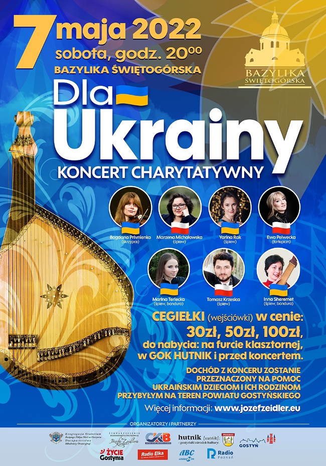 Koncert charytatywny dla Ukrainy Święta Góra - Organizator